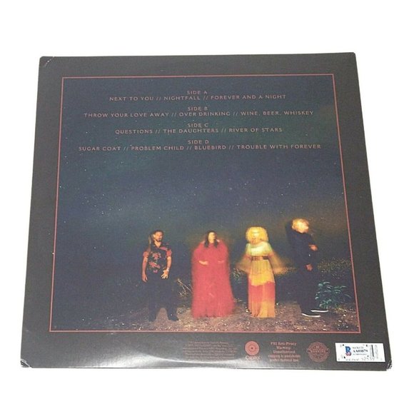 Little Big Town Signed Nightfall Vinyl Record Album Framed Beckett BAS Autograph - Picture 4 of 9